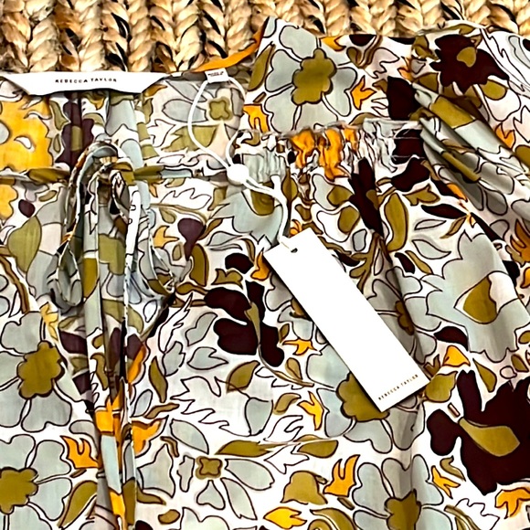 NWT! Rebecca Taylor Blouse with Cami - Picture 4 of 9